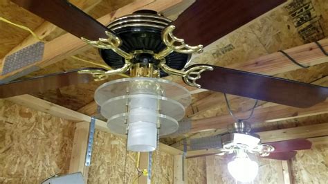 Art deco tiffany ceiling lights for sale. Encon Art Deco 52" Ceiling Fan - YouTube
