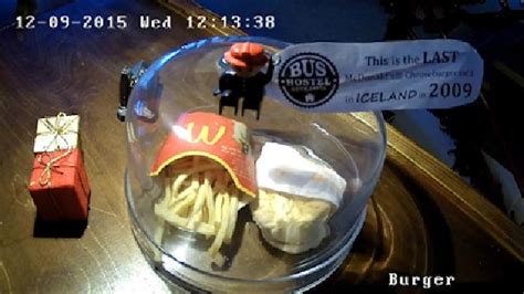 Watch Last Mcdonalds Cheeseburger In Iceland Preserved For Six Years