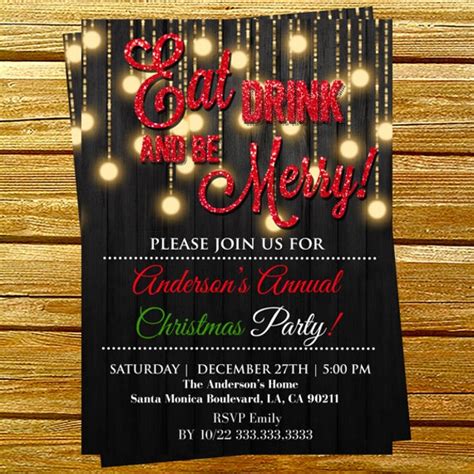 20 Christmas Party Templates Psd Eps Vector Format Download