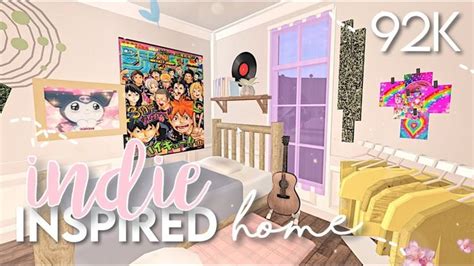 The decoration of a teenage girl's room can also vary greatly, depending on the interests and personality. Indie House on Bloxburg | Indie room, House decorating ...