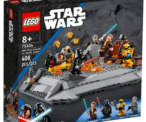 Disney Lego Star Wars 75334 Obi Wan Kenobi Vs Darth Vader Battlefield