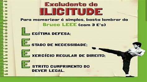 Estado De Necessidade Excludente De Ilicitude