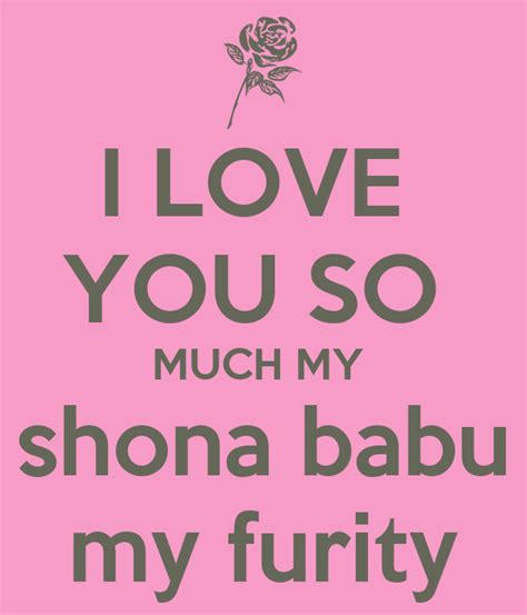 › i love u my shona quotes. I LOVE YOU SO MUCH MY shona babu my furity Poster | aman ...