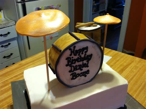 Edible Drumset Cake Cupcake Cakes Edible Cake