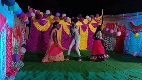 Saraswati Puja Ke Subh Awsar Par Dhamaka Bhojipuri Dance Youtube