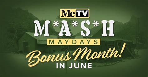 Spend Summer In The 4077th With Mash Maydays