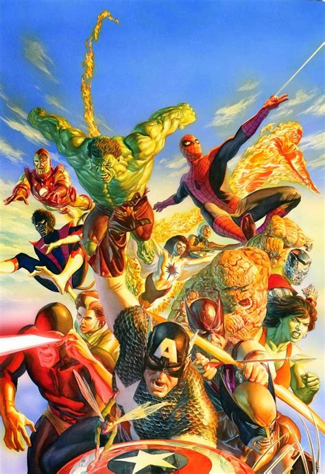 Marvel 75 Aniversario Historia Y Evolución De Los Superhéroes