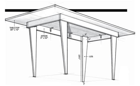 It is then joined together using ship lap joinery on top of a solid plywood core to make the finished top approximately 2″ thick. Plywood Table Plans Plans DIY Free Download restaurant ...