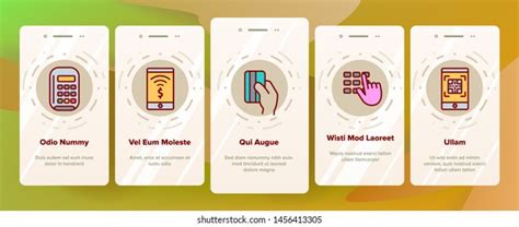 contraception vector icons onboarding mobile app stock vector royalty free 1423181750