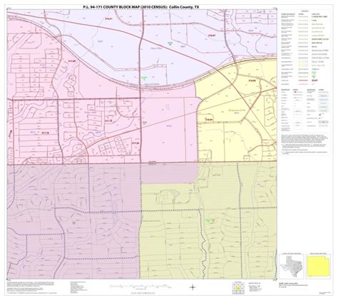 Collin County Line Map