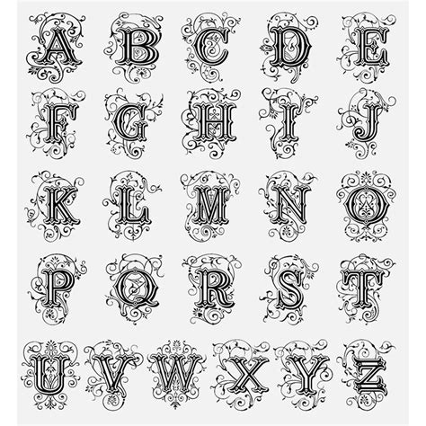 Fancy Lettering Fonts Tattoo Lettering Fonts Lettering Styles