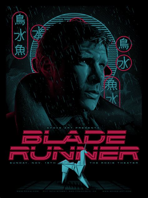 The film takes place after the events of the first film, following a new blade runner, lapd officer k. » Blade Runner Poster (by Tracie Ching)
