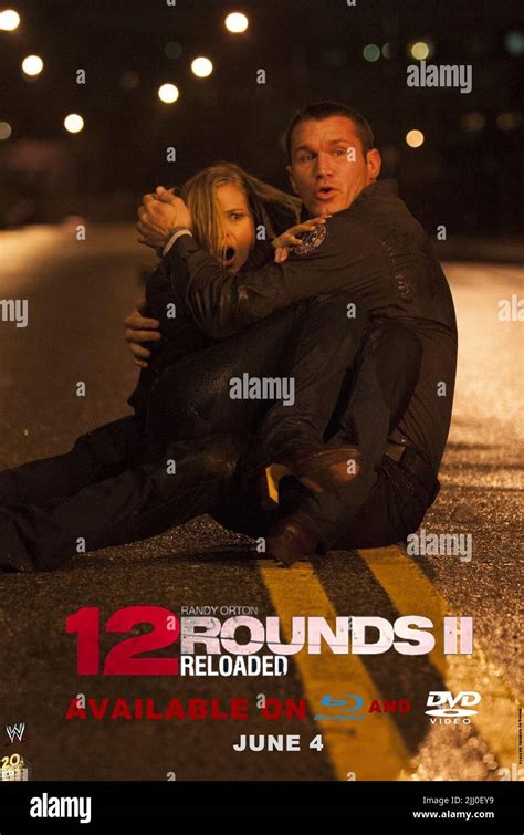 Cindy Busby Randy Orton Poster 12 Rounds 2 Reloaded 2013 Stock