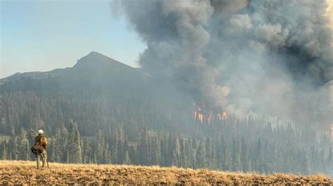 Idaho Wildfire Burning Near Lake Cascade Forces Evacuations