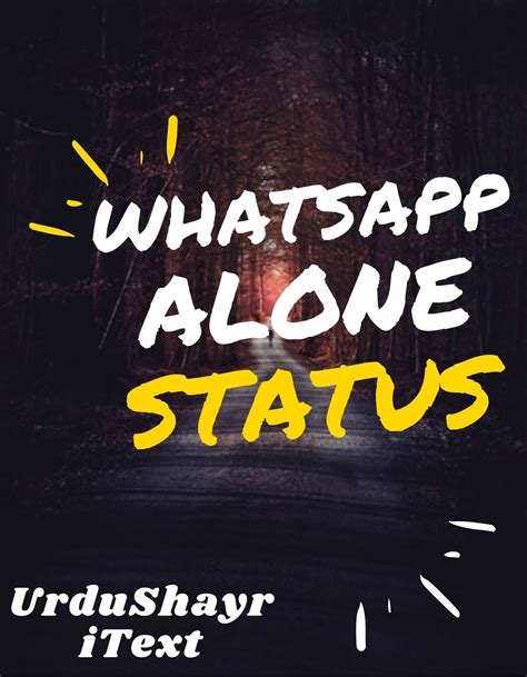 Extremely Feeling Alone Status For Whatsapp In English And Hindi