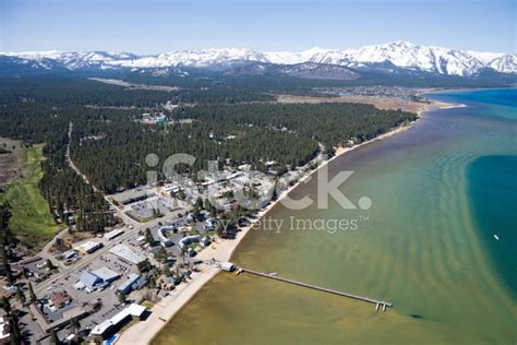 South Lake Tahoe Aerial Stock Photo Royalty Free Freeimages