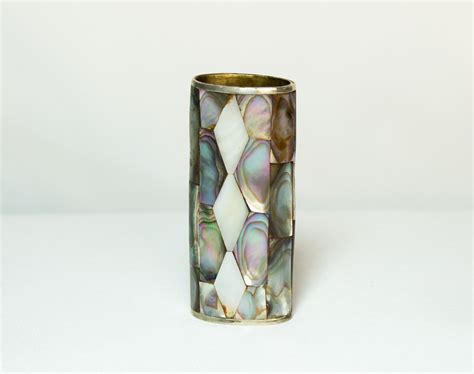 Abalone Shell Lighter Case Cynthia S Attic Direct Antiques And Collectibles