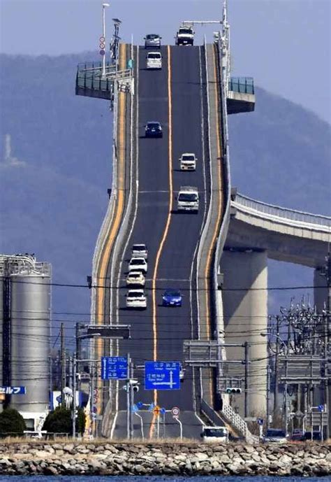 The Eshima Ohashi Bridge In Japan Is Not As Steep As It Seems R