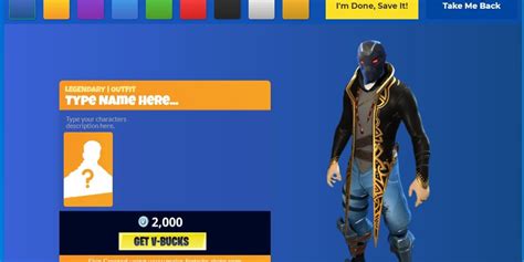 Fortnite Website Allows You To Create Your Own Fortnite Skins