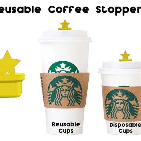 Starbucks Cup Hole Stopper Etsy