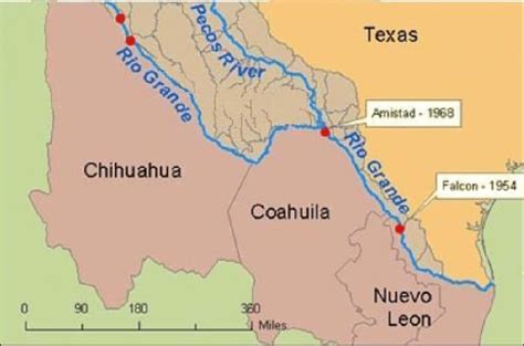 Mexican States Bordering The Rio Grande River Download Scientific