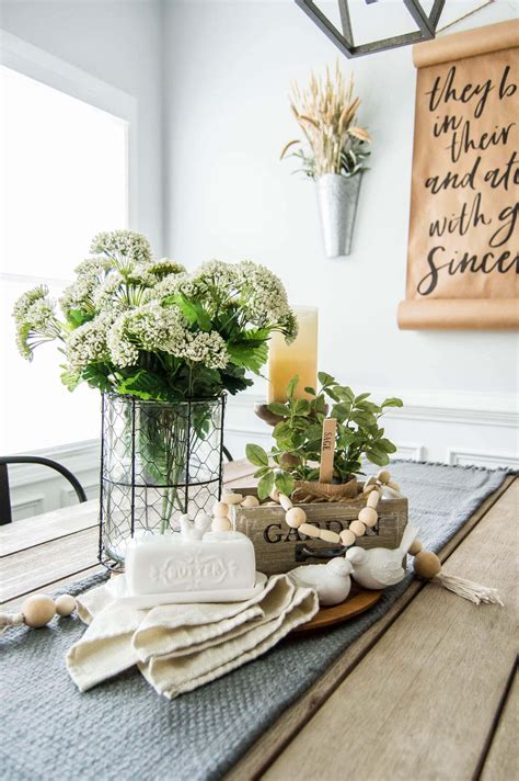 Farmhouse Table Decor Centerpiece Laludemare