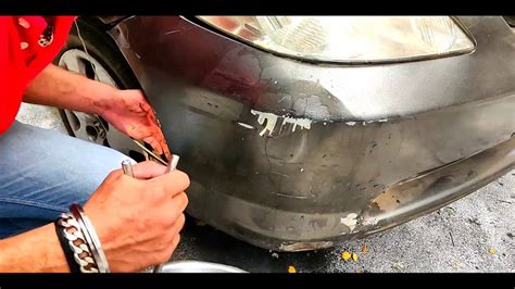 Just splash some hot water on both the plunger and the dent and start pushing and pulling until it pops out. Remove car Dent with Hot water - YouTube