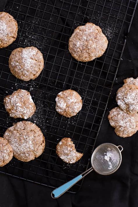 Chewy Almond Cookies Wandercooks