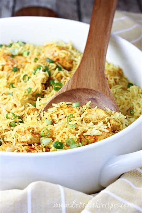 One Pot Yellow Chicken And Rice — Lets Dish Recipes