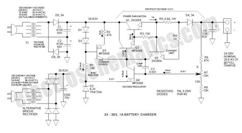 24v To 36v Battery Charger Circuit