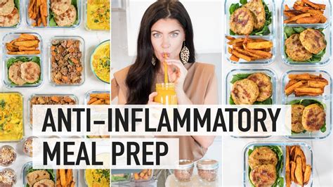 5 Day Anti Inflammatory Meal Prep Anti Inflammatory Foods To Reduce