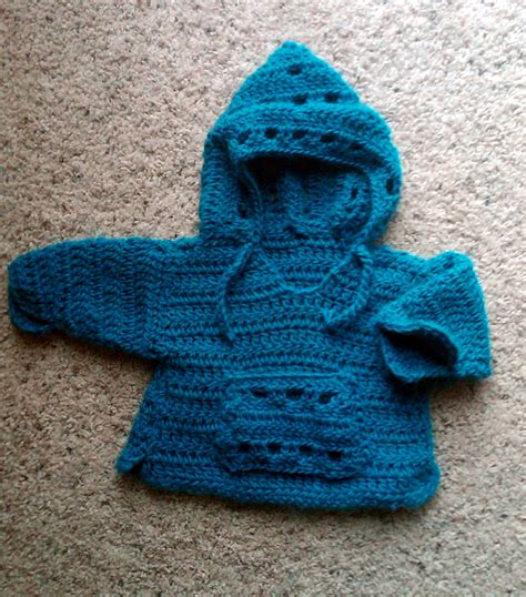 Crochet Baby Hoodie By Hilljo Daisy To Sunflower