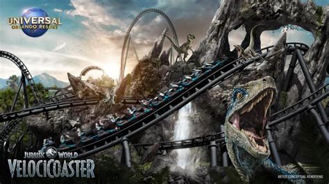 Así Es Jurassic World Velocicoaster La Nueva Montaña Rusa De Universal Orlando