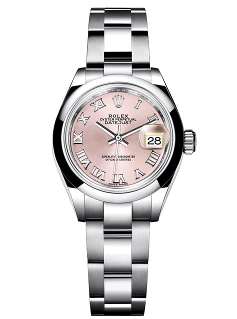 Rolex 2017 Datejust Ladies Swiss Automatic Watch Pink Dial 28mm Rlx00