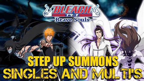 Bleach Brave Souls Step Up Summons Part 1 Nearly Over 2 Multis And 2 Single Summons Youtube
