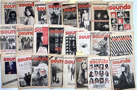 Lot 83 Punk Era Sounds Magazine Collection