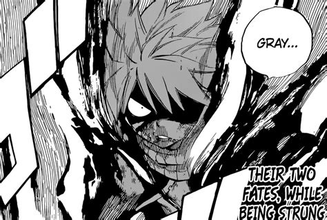 Natsus End Activates Gray Approaches Fairy Tail 503 Daily Anime Art
