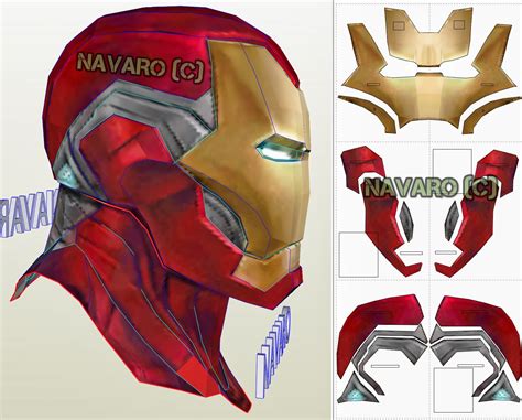 Iron man mask done in solid works. Pin em IRON MAN - COSPLAY FILES