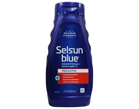 Buy Selsun Blue Dandruff Shampoo Medicated With Menthol Maximum