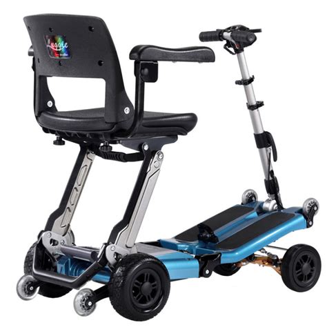 Luggie Elite Deluxe Folding Mobility Scooter Stable Wide Track