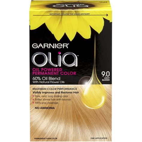 Garnier Olia Oil Powered Permanent Color 90 Light Blonde 1 Each Pack Of 2