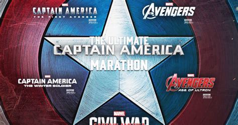 Oh So Geeky I Survived The Ultimate Captain America Marathon