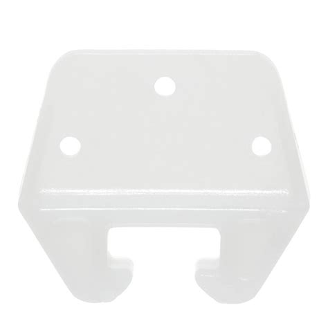 I was very happy to find this product on line. White Polyethylene Drawer Track Guide Glides Plastic Side ...