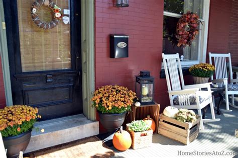 Fall Porch Home Stories A To Z