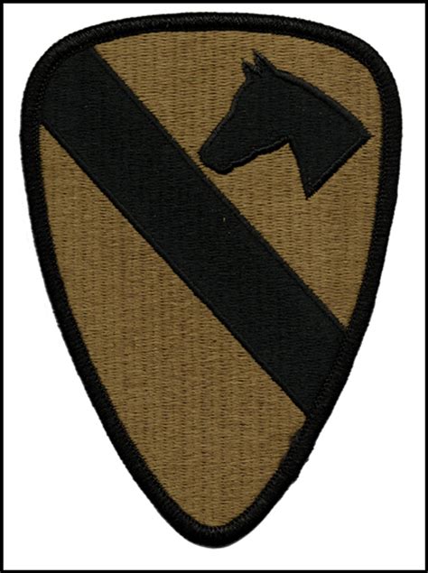 Patch 1st Cavalry Division Ocp With Hook Fastener