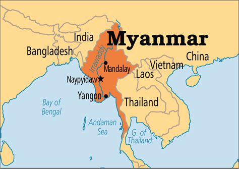 Travel Myanmar Myanmar Geography
