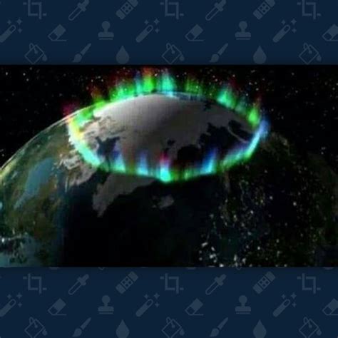 Real Aurora Borealis From Space