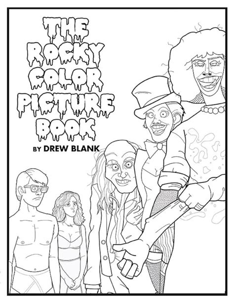 Rocky Horror Picture Show Coloring Pages Coloring Pages