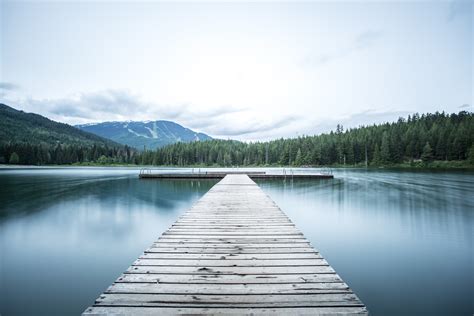 Pier Wooden Lake Ocean Sea Quiet Fog Calm 4k Hd Wallpaper