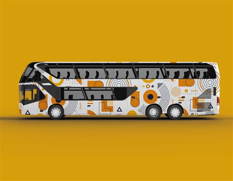 Geometric Pattern Design For Coach Bus Behance